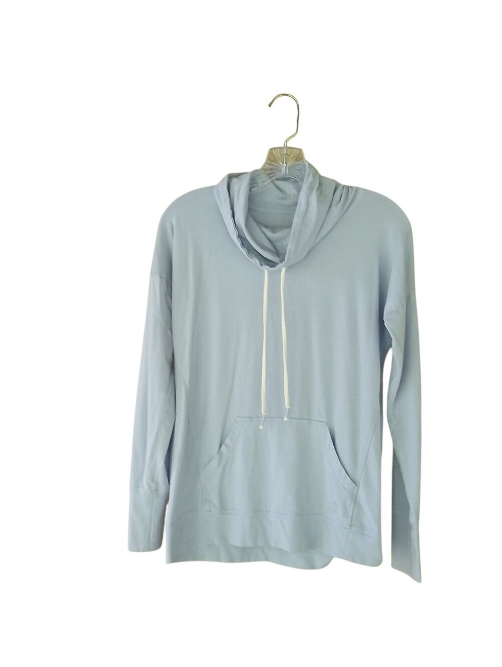 Southern Tide Periwinkle Funnel Neck Long Sleeved Pima Cotton/Modal Tee Shirt XS